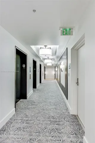 a view of a hallway