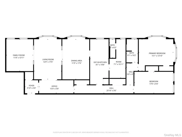 a picture of a floor plan
