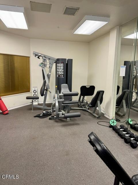 2742 Borchard Road Newbury Park, CA 91320 - Photo 48 of 51 a view of a room with gym equipment