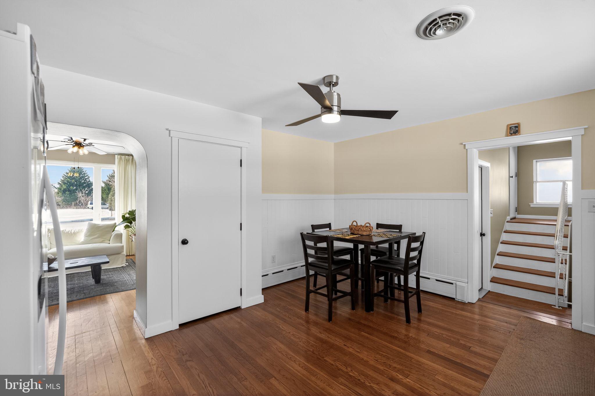 110 Landing Street Southampton, NJ 08088 - Photo 19 of 30 a view of a dining room with furniture and wooden floor