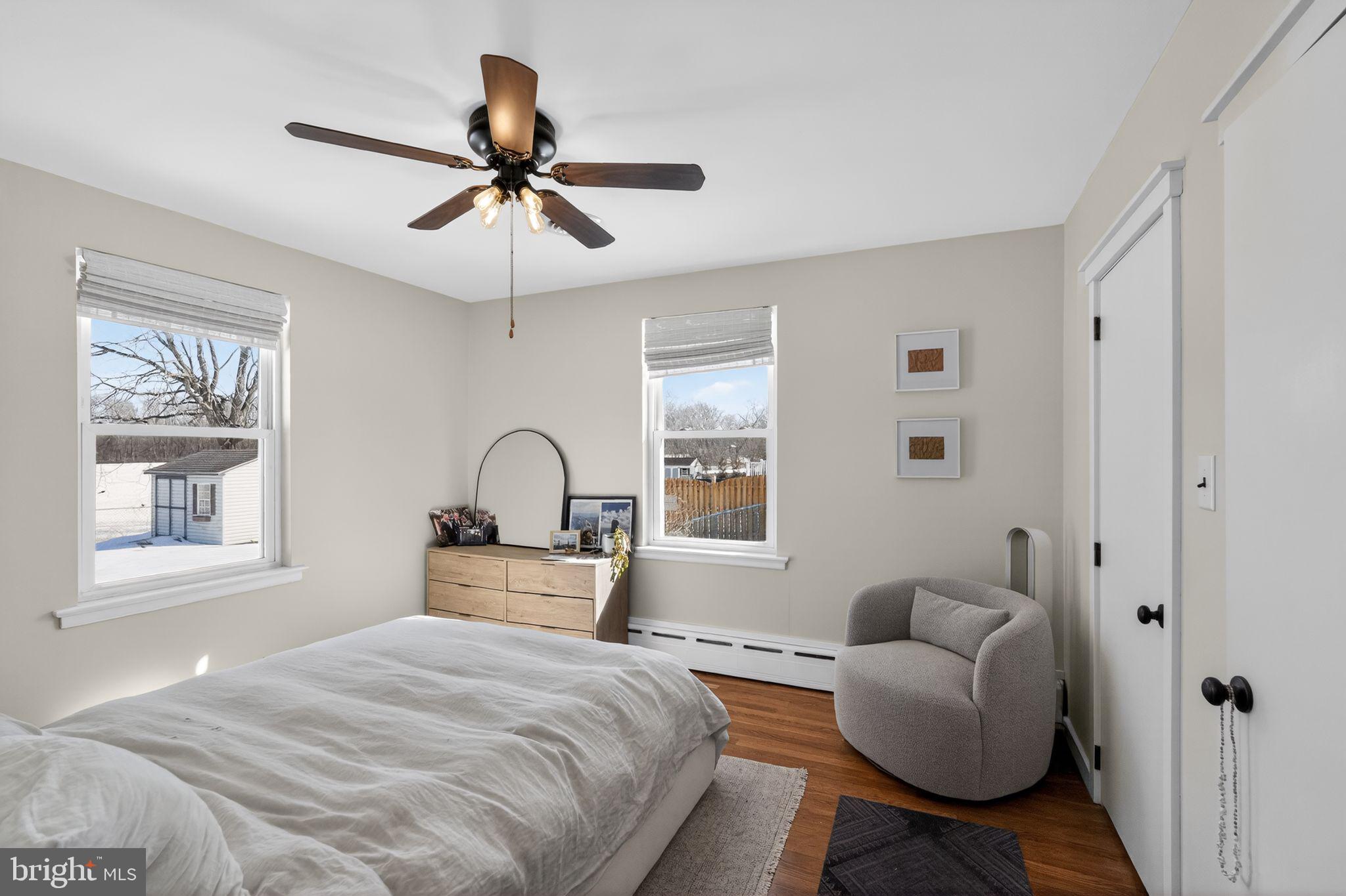 110 Landing Street Southampton, NJ 08088 - Photo 22 of 30 a bedroom with furniture and a large window
