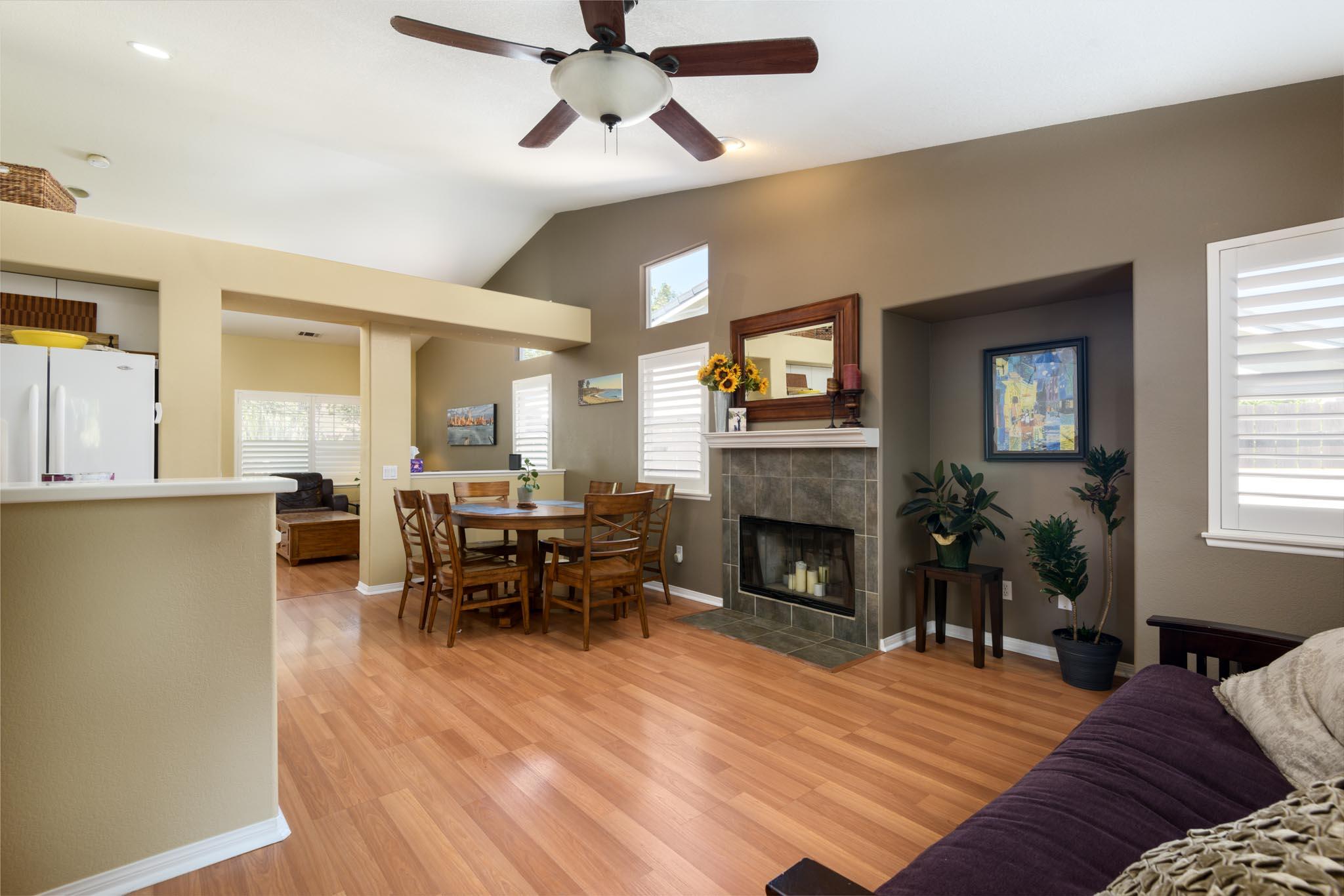 128 Gerard Drive Goleta, CA 93117 - Photo 7 of 20 a living room with furniture and a fireplace