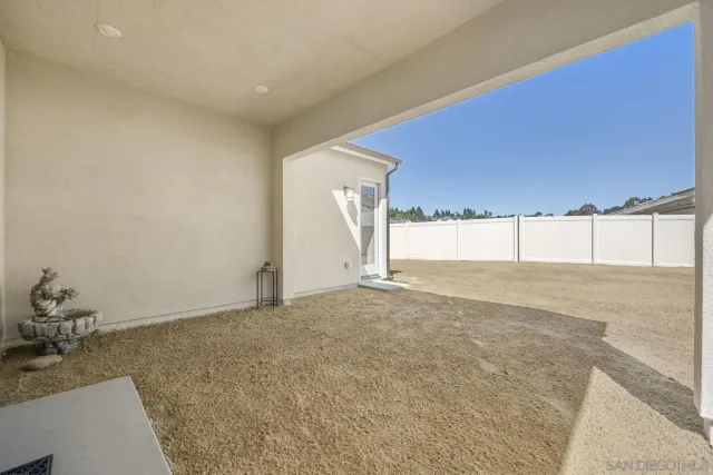 a view of empty room