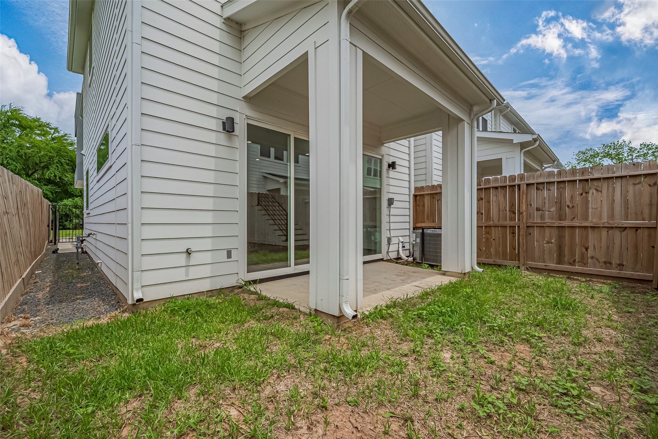 3510 Hadley Street Houston, TX 77004 - Photo 48 of 48 a view of a house with a yard and wooden fence