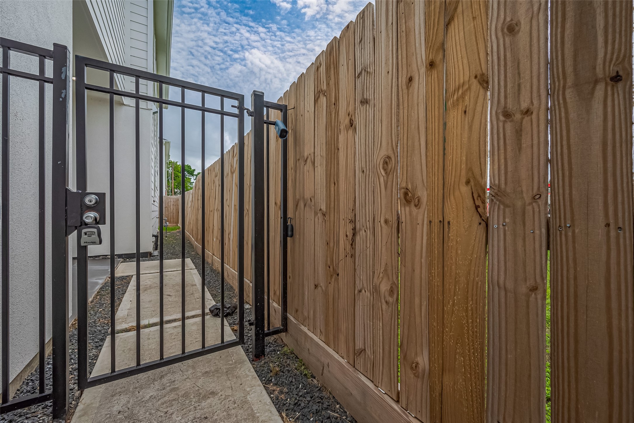 3510 Hadley Street Houston, TX 77004 - Photo 6 of 48 a view of a wooden floor with a door