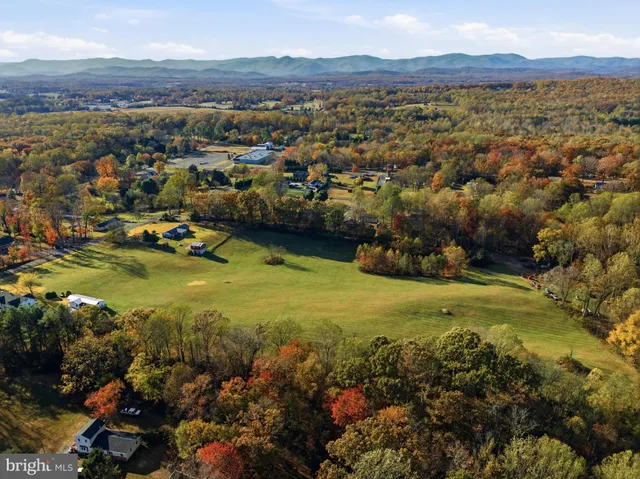 a view of a lake with a mountain