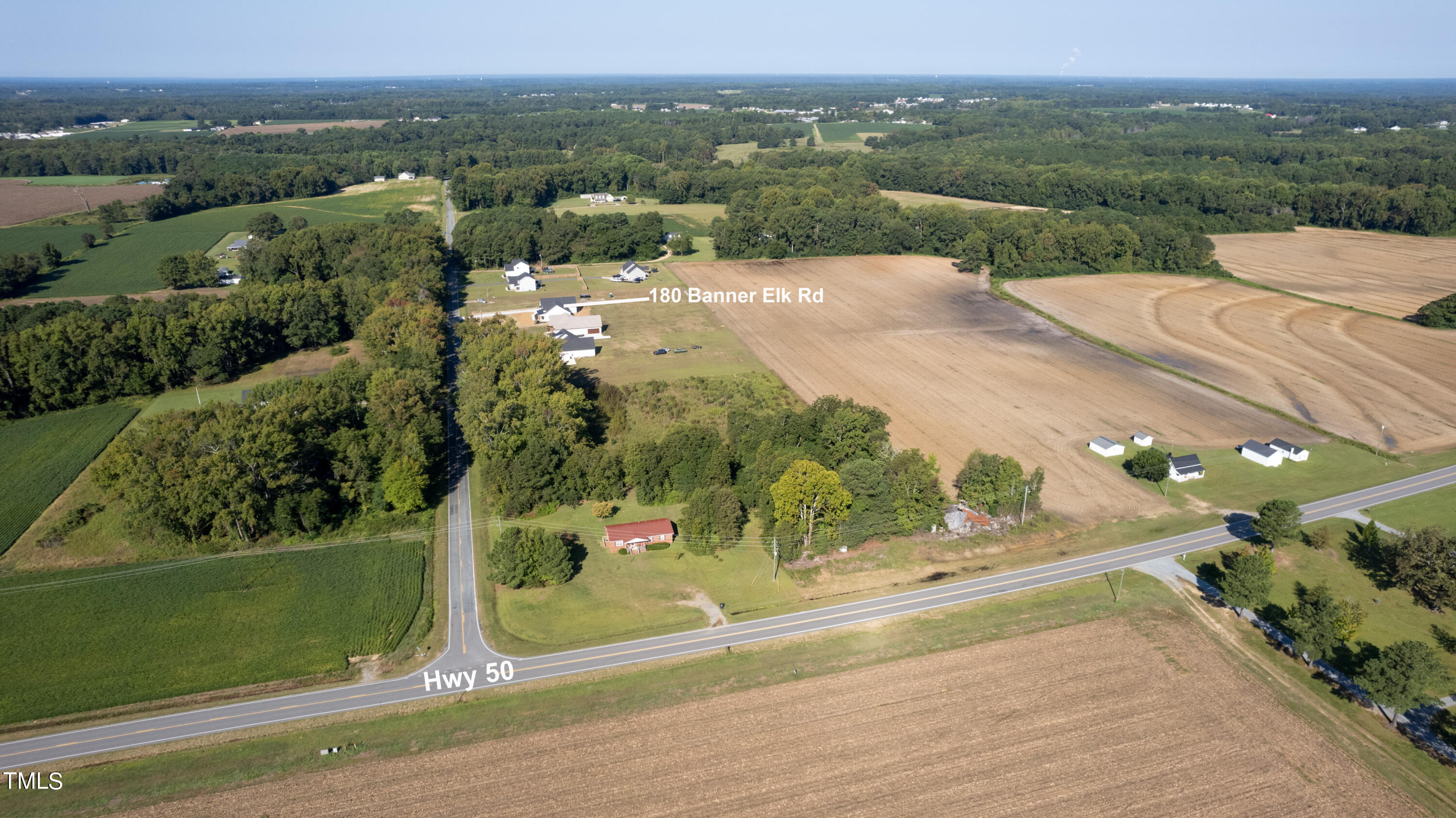 180 Banner Elk Road Benson, NC 27504 - Photo 46 of 48 Aerial View