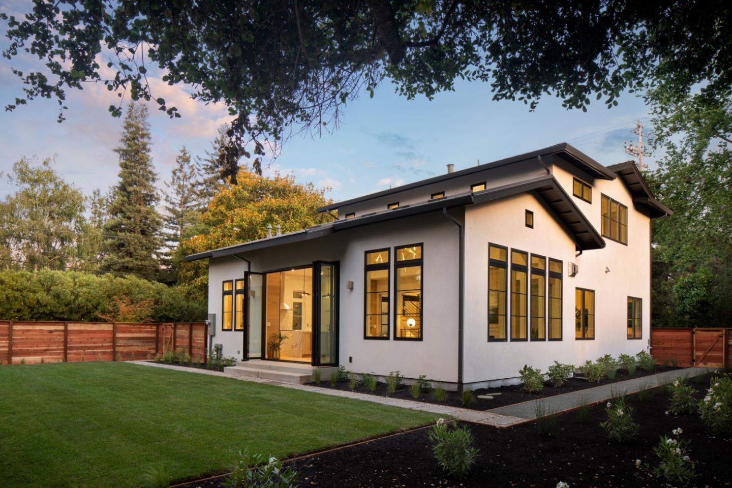 1 Holbrook Lane Atherton, CA 94027 - Photo 18 of 19 a front view of a house with a yard