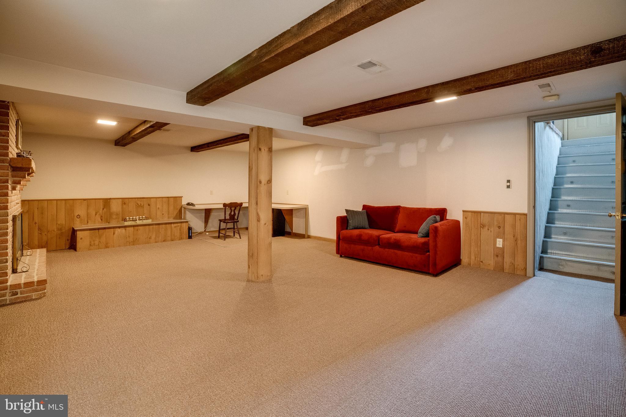 515 Lexington Road Lancaster, PA 17603 - Photo 24 of 35 Finished lower level with stairs to garage