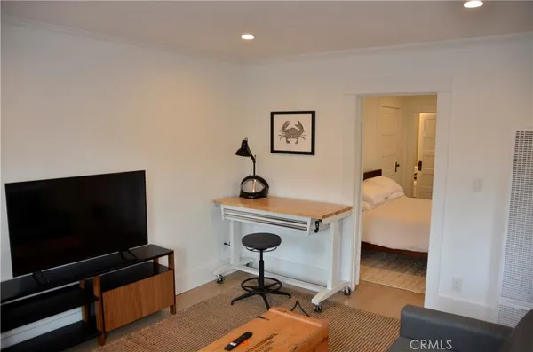 a view of workspace with lounge chair