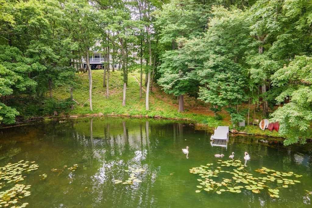 247 Whiley Road Groton, MA 01450 - Photo 40 of 42 a view of a lake with a house