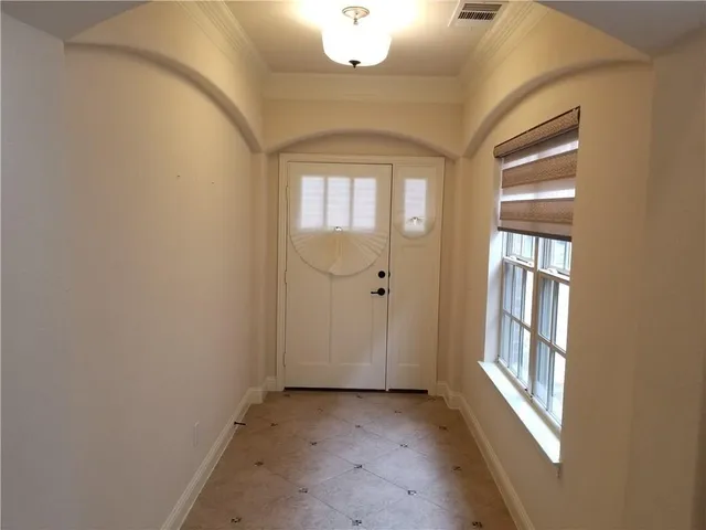 a view of an entryway