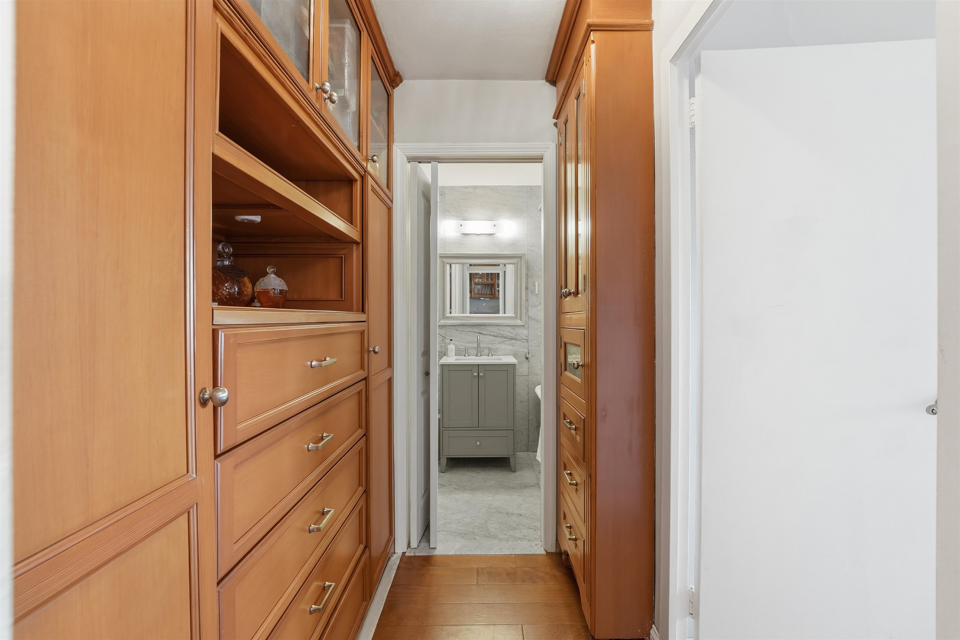 6040 Boulevard East, Unit 32E West New York, NJ 07093 - Photo 13 of 27 a view of a hallway