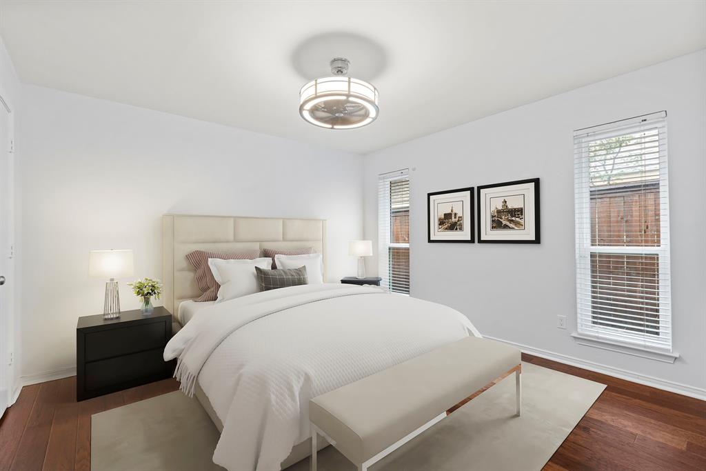 16707 Rustic Meadows Drive Dallas, TX 75248 - Photo 23 of 33 a bedroom with a bed and a window