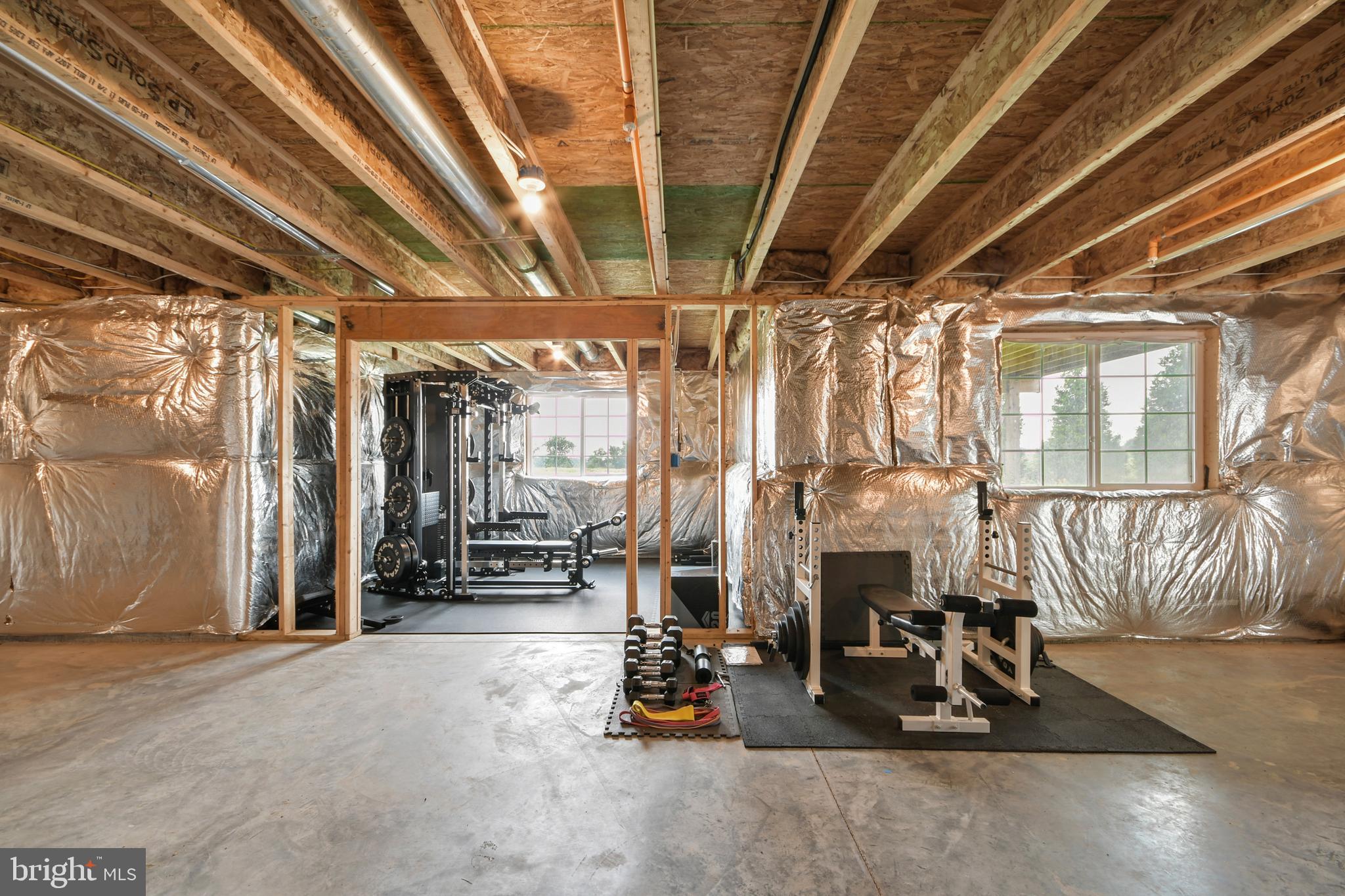 9813 Masser Road Frederick, MD 21702 - Photo 71 of 91 ... already framed out...