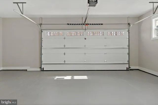 a view of a room with rack on the wall