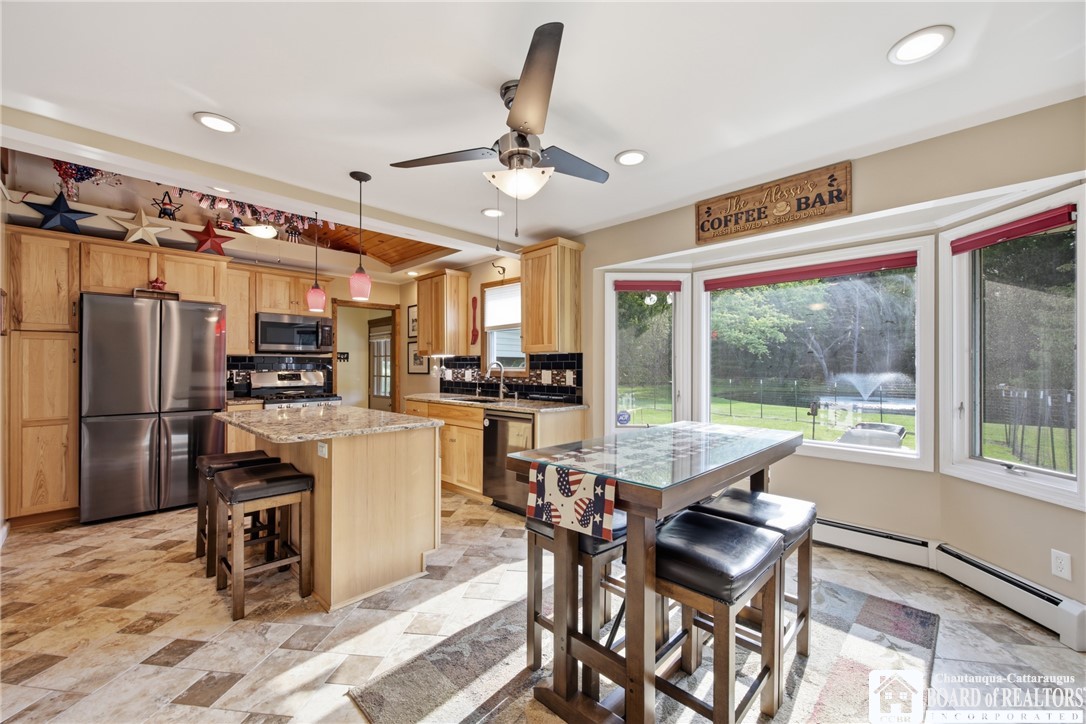 8028 Hayes Hollow Road Colden, NY 14033 - Photo 16 of 50 Kitchen Dining Area