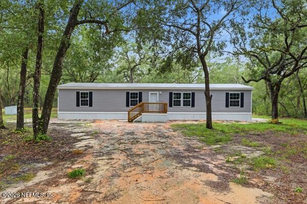 front of property