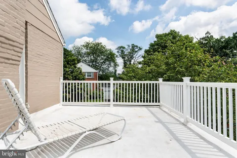 a view of a roof deck