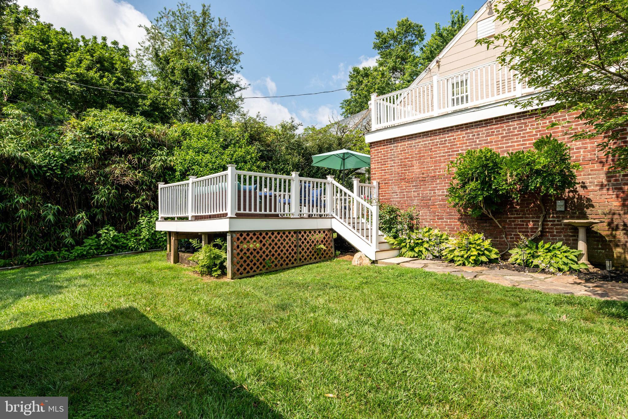 529 Covington Road Havertown, PA 19083 - Photo 32 of 34 a view of a house with backyard and sitting area