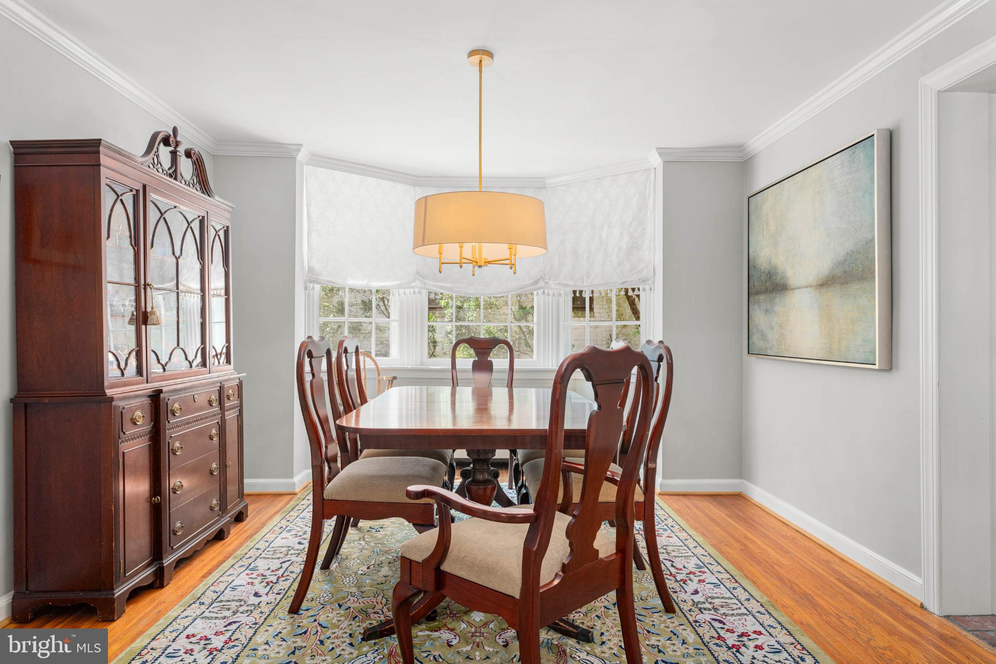 529 Covington Road Havertown, PA 19083 - Photo 10 of 34 a view of a dining room with furniture window and wooden floor