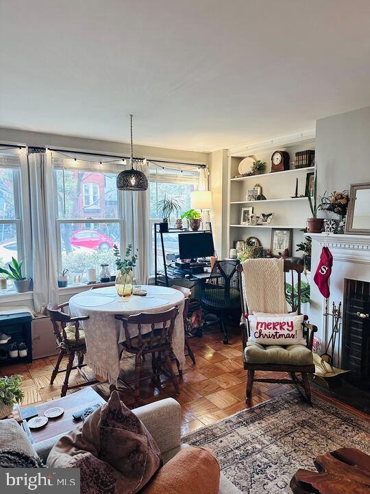 817 E Street Southeast, Unit 1 Washington, DC 20003 - Photo 25 of 25 a living room with furniture and a flat screen tv