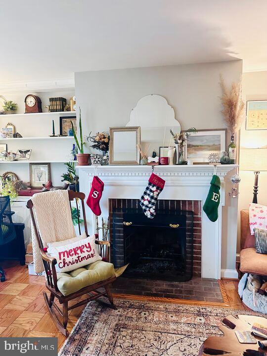 817 E Street Southeast, Unit 1 Washington, DC 20003 - Photo 4 of 25 a living room with furniture and wooden floor
