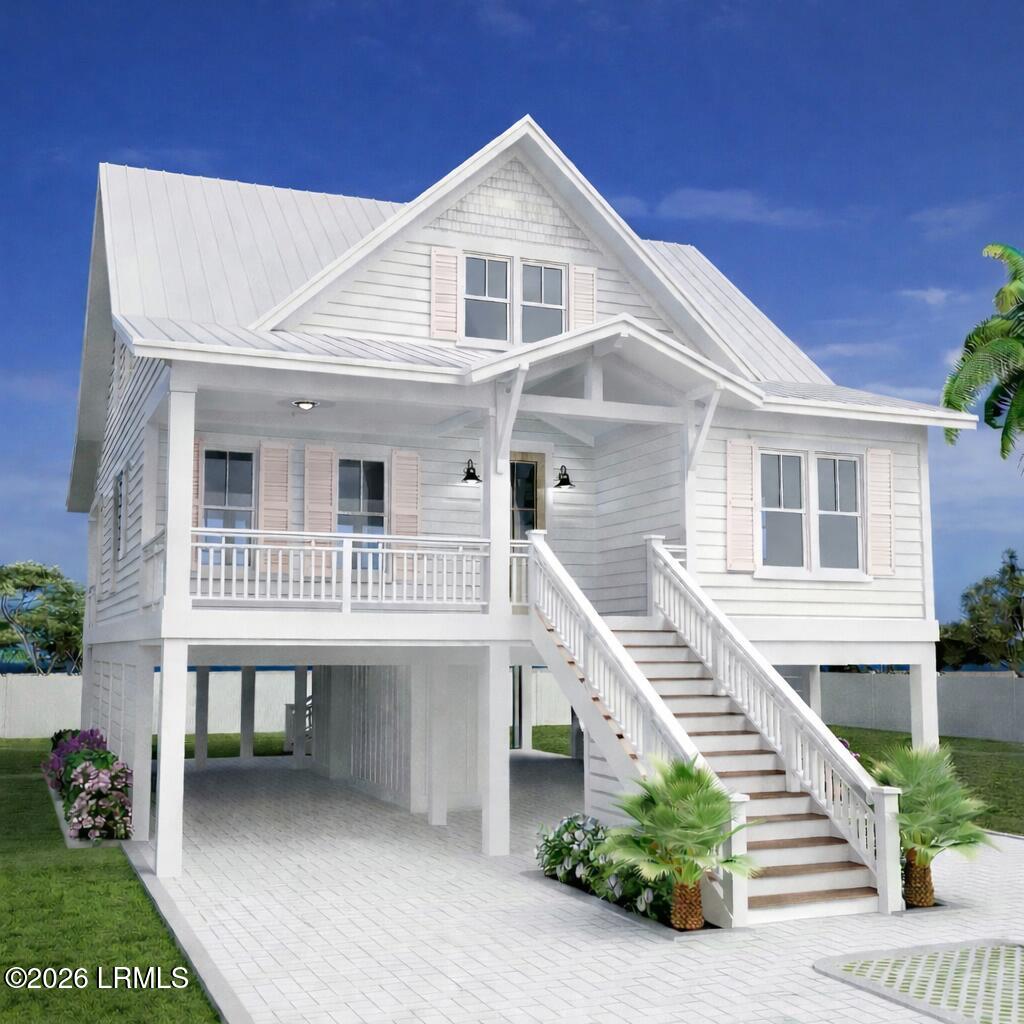 848 Marsh Dunes Road Fripp Island, SC 29920 - Photo 23 of 54 Alternate Possible Paint Exterior 2