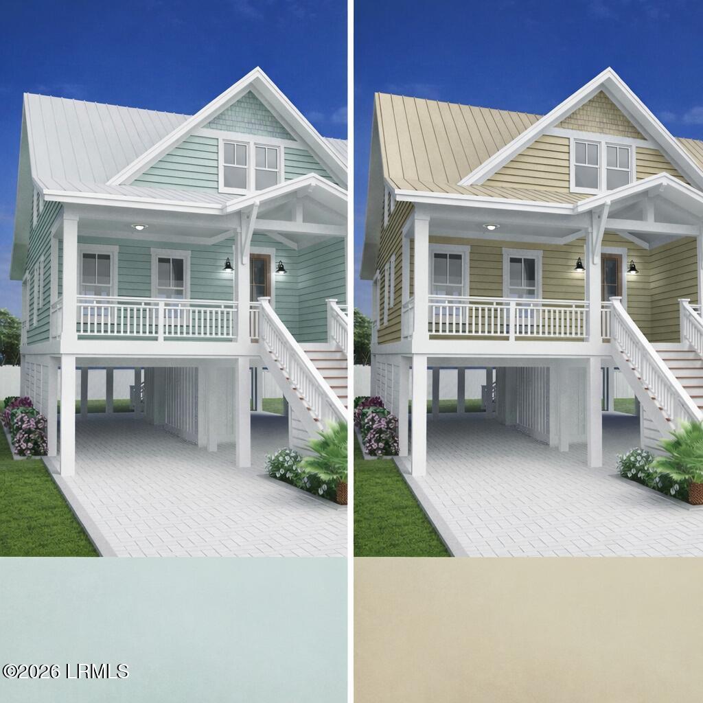 848 Marsh Dunes Road Fripp Island, SC 29920 - Photo 24 of 54 Alternate Possible Paint Exterior