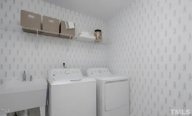 a living room with furniture and windows