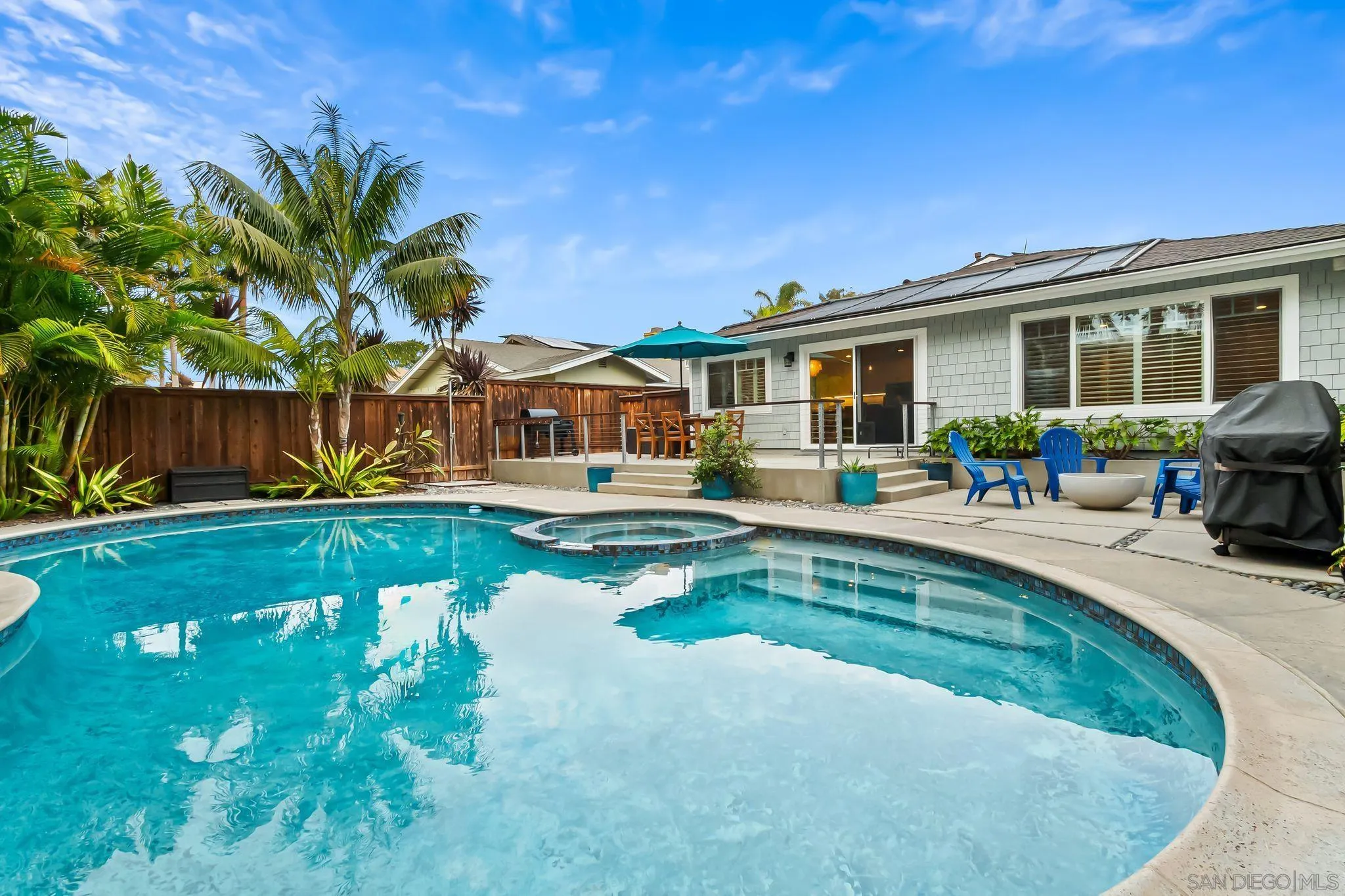 13814 Recuerdo Drive Del Mar, CA 92014 - Photo 23 of 31 a view of a house with swimming pool