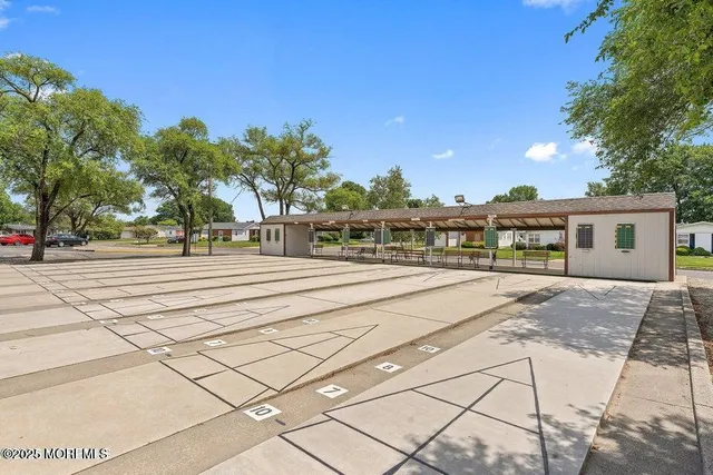 a view of outdoor space with garden
