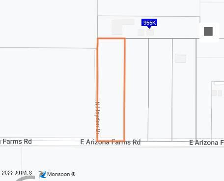 0 East Arizona Farms Road, Unit A Florence, AZ 85132 - Photo 5 of 5 Monsoon Property Map
