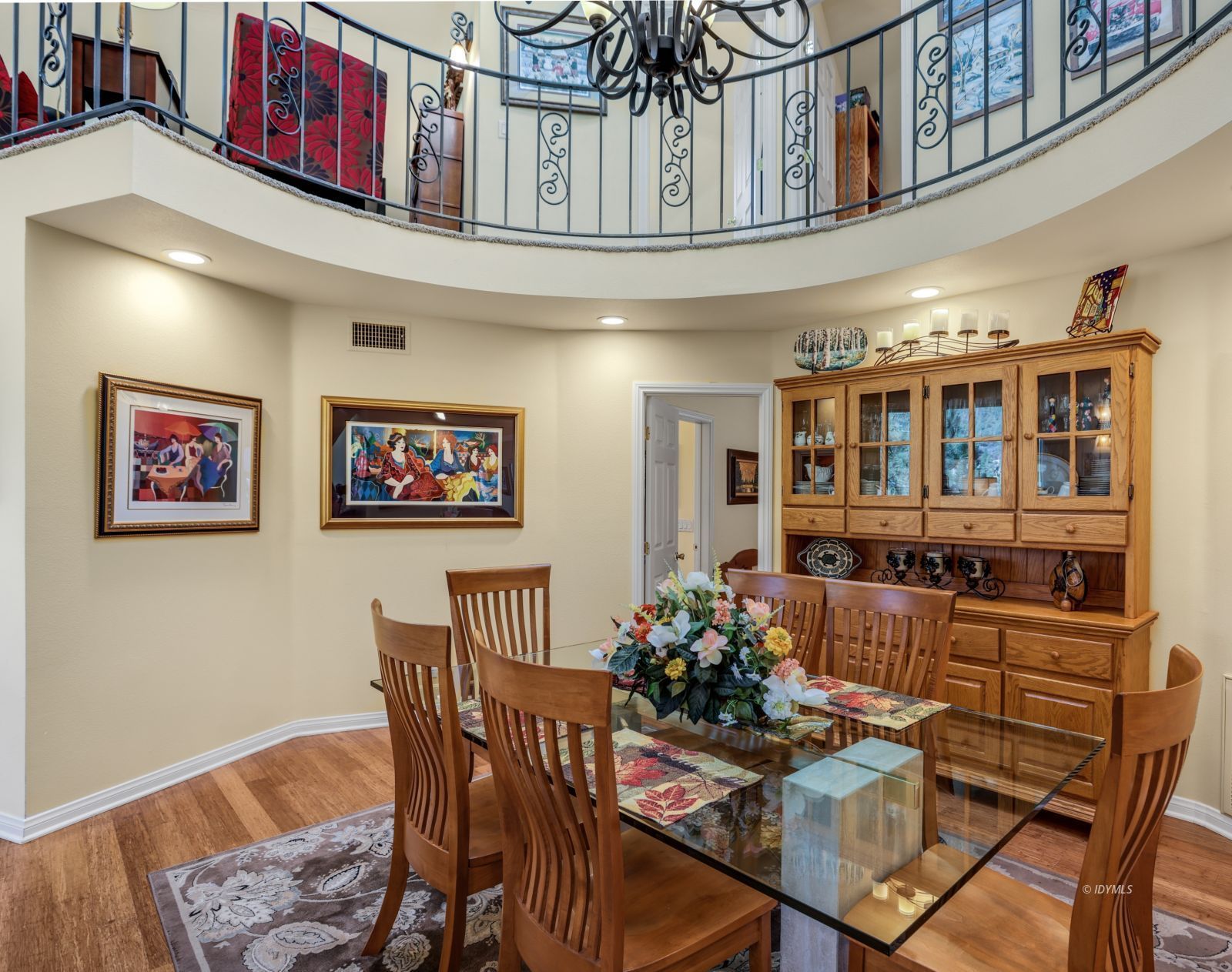 53599 West Ridge Road Idyllwild, CA 92549 - Photo 13 of 49 a view of a dining room with furniture