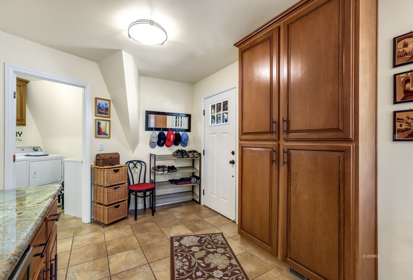 53599 West Ridge Road Idyllwild, CA 92549 - Photo 16 of 49 a view of a hallway with workspace and a window