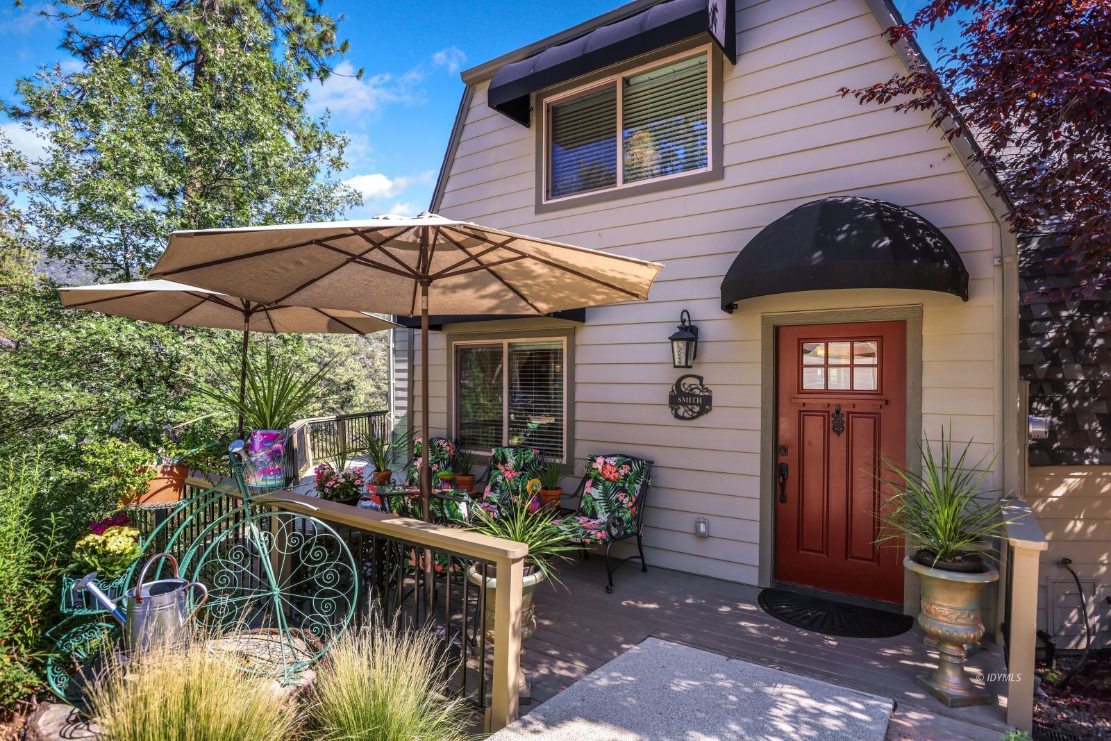 53599 West Ridge Road Idyllwild, CA 92549 - Photo 6 of 49 a view of a house with patio