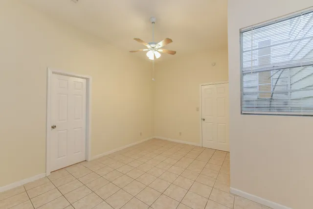 a view of empty room