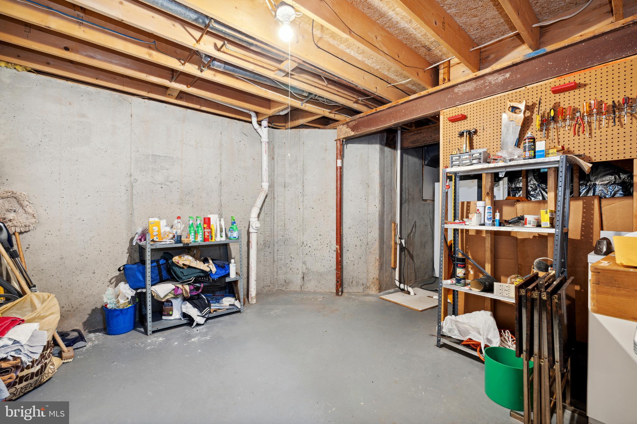 933 Willowleaf Way Potomac, MD 20854 - Photo 22 of 30 Unfinished storage in basement