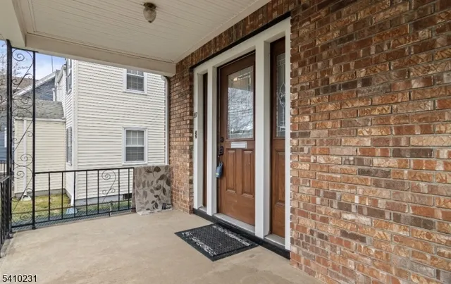 a view of front door