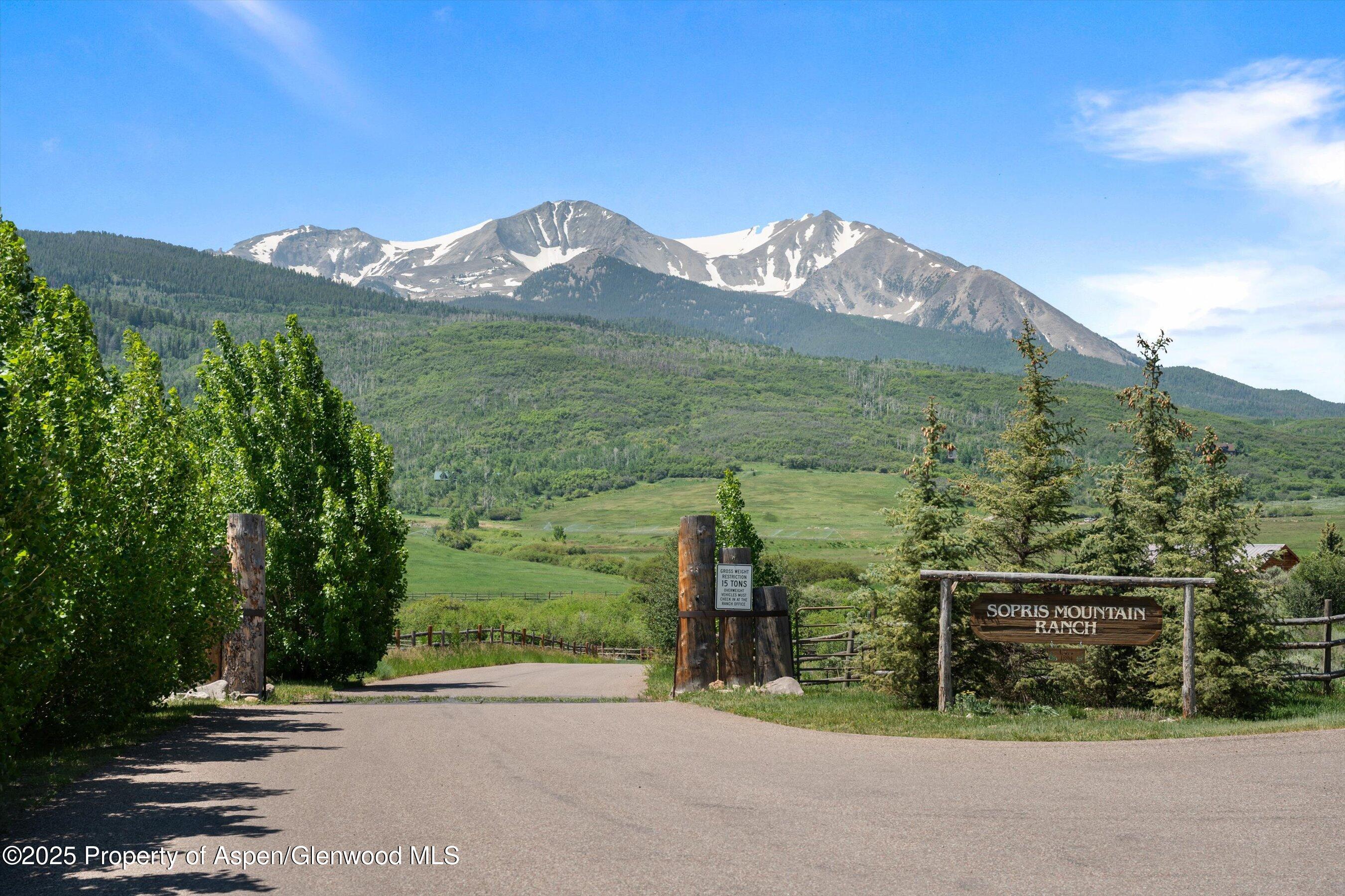 2240 Old Herron Road Basalt, CO 81621 - Photo 42 of 42 Entrance to Sopris Mountain Ranch