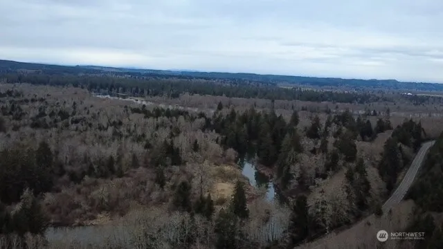 a view of city and mountain