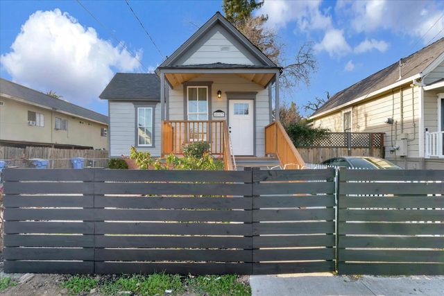 a view of outdoor space and deck