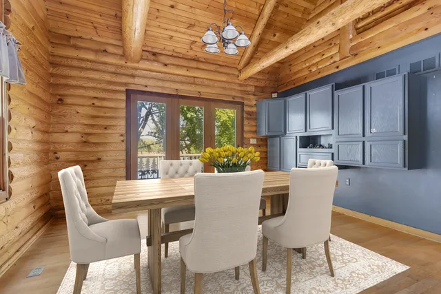 a kitchen with stainless steel appliances granite countertop a sink counter space and cabinets
