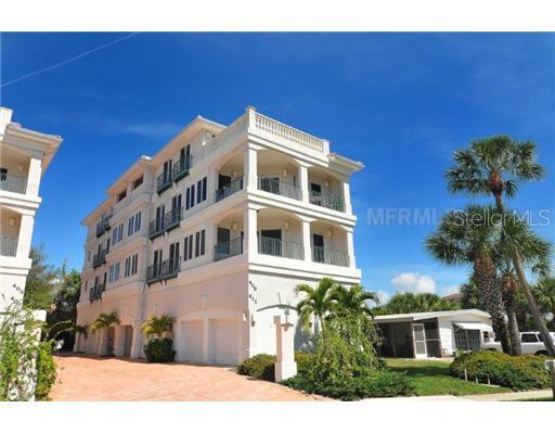 Exterior Front - Welcome to La Mer-directly across from Siesta Key Beach. Superior living at its finest!