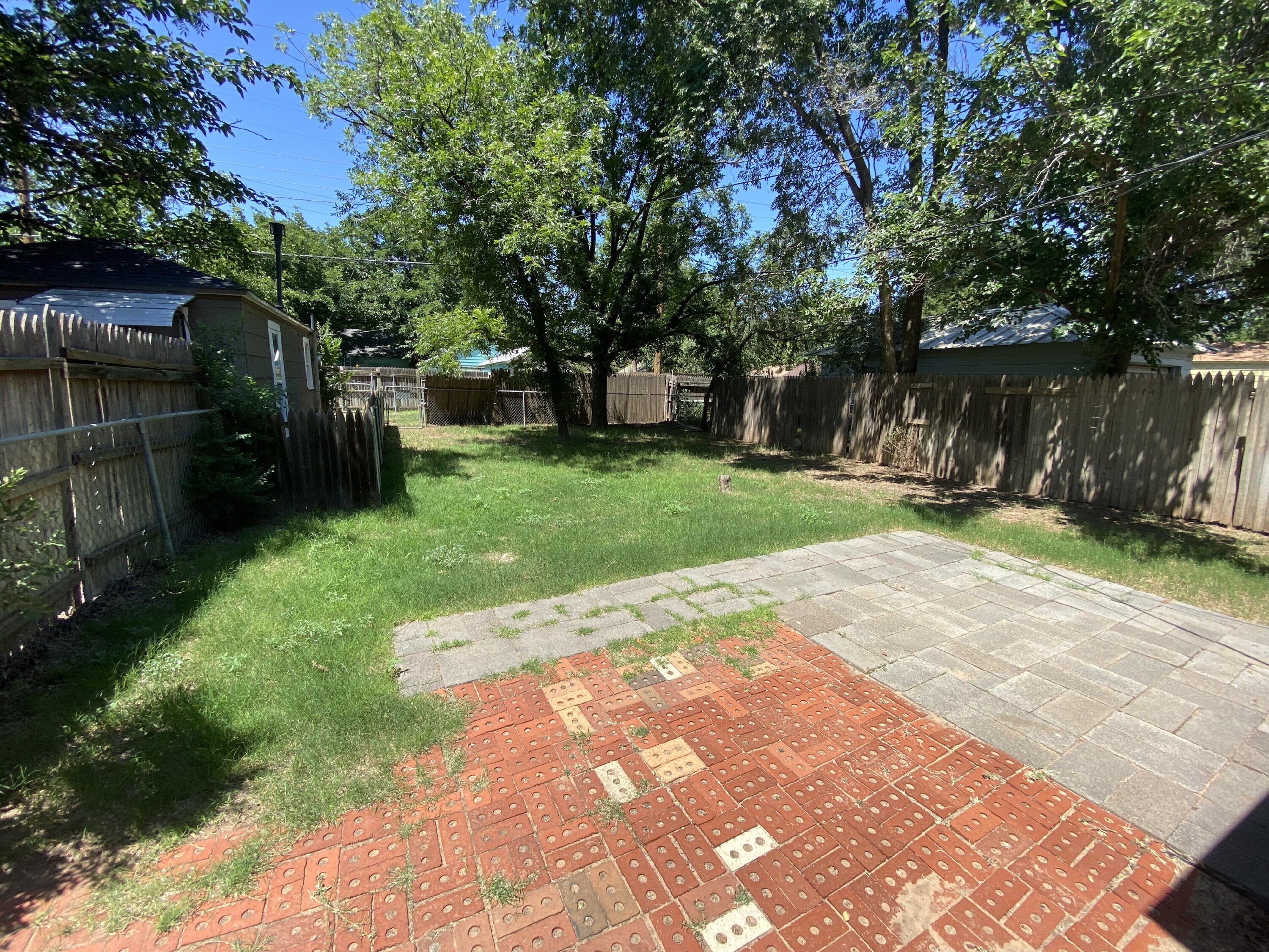 2520 27th Street, Unit FRONT Lubbock, TX 79410 - Photo 6 of 17 a view of a park with large trees