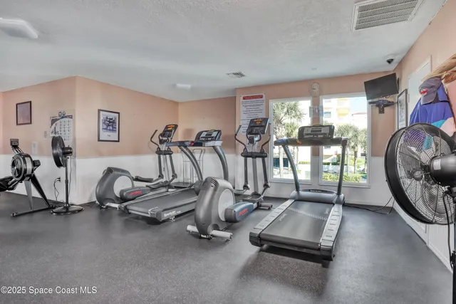 a view of a bike storage and utility