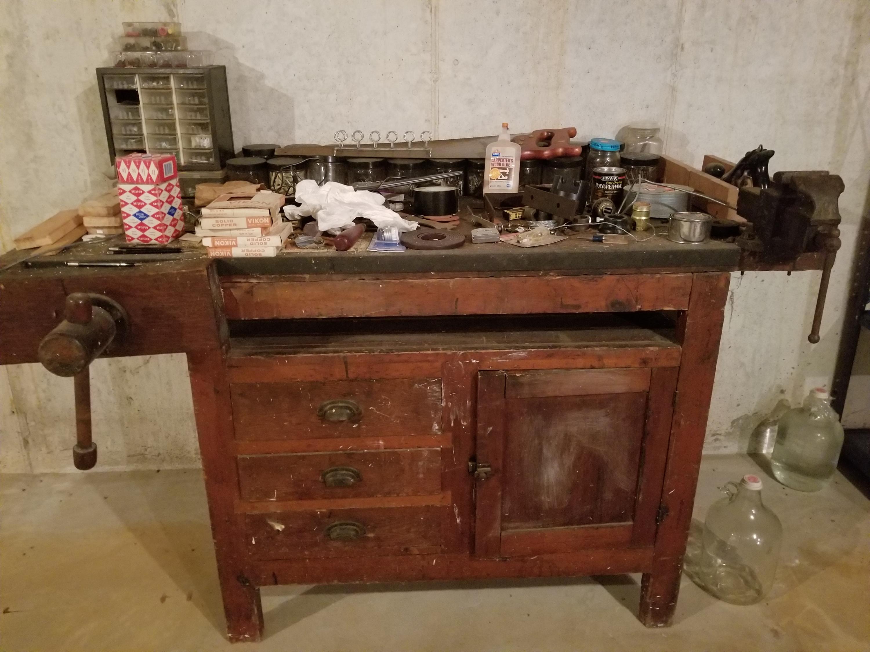 1265 Equine Ridge Road Bedford, VA 24523 - Photo 73 of 75 Old work bench