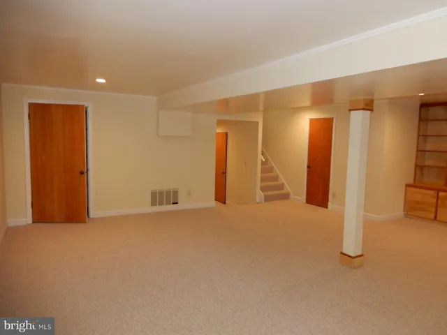 a view of a room with window