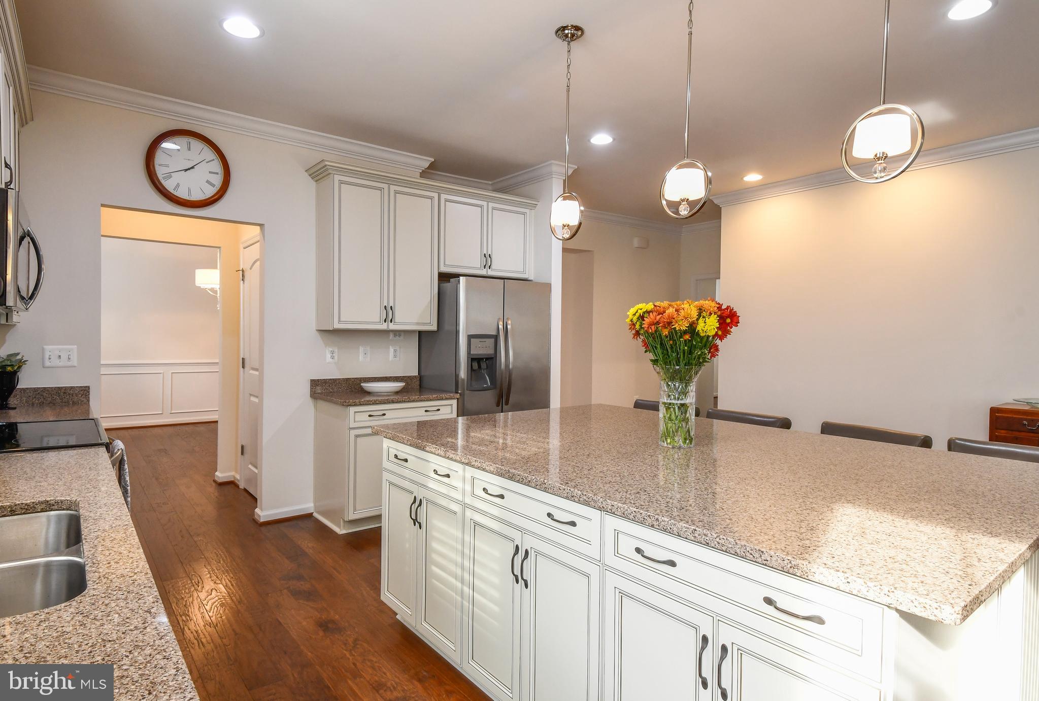 12413 Ruby Red Drive Fredericksburg, VA 22407 - Photo 17 of 54 Extra large island with modern lighting.