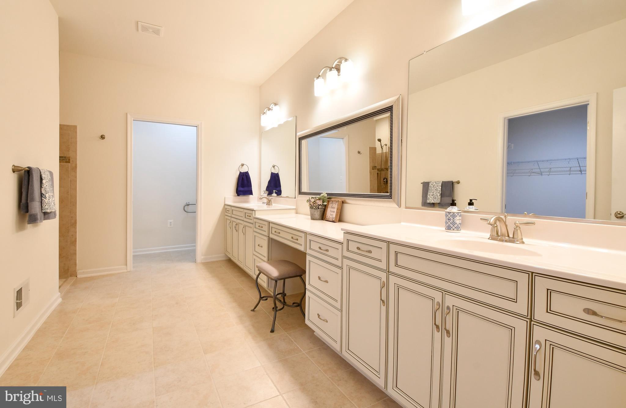 12413 Ruby Red Drive Fredericksburg, VA 22407 - Photo 24 of 54 Pocket door into water closet. Upscale mirror!